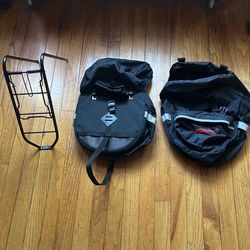 Avenir  Two Bike Bags With Holder 
