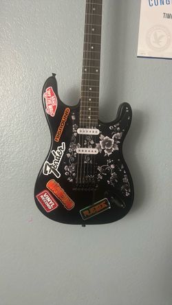 Lynx pro modded Black Electric Guitar