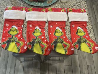 Grinch Christmas Stockings 