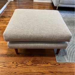 Article Burrard 29” Ottoman- Seasalt Grey