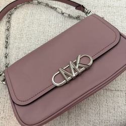 MICHAEL KORS - MK Leather Shoulder Bag Chain Purse