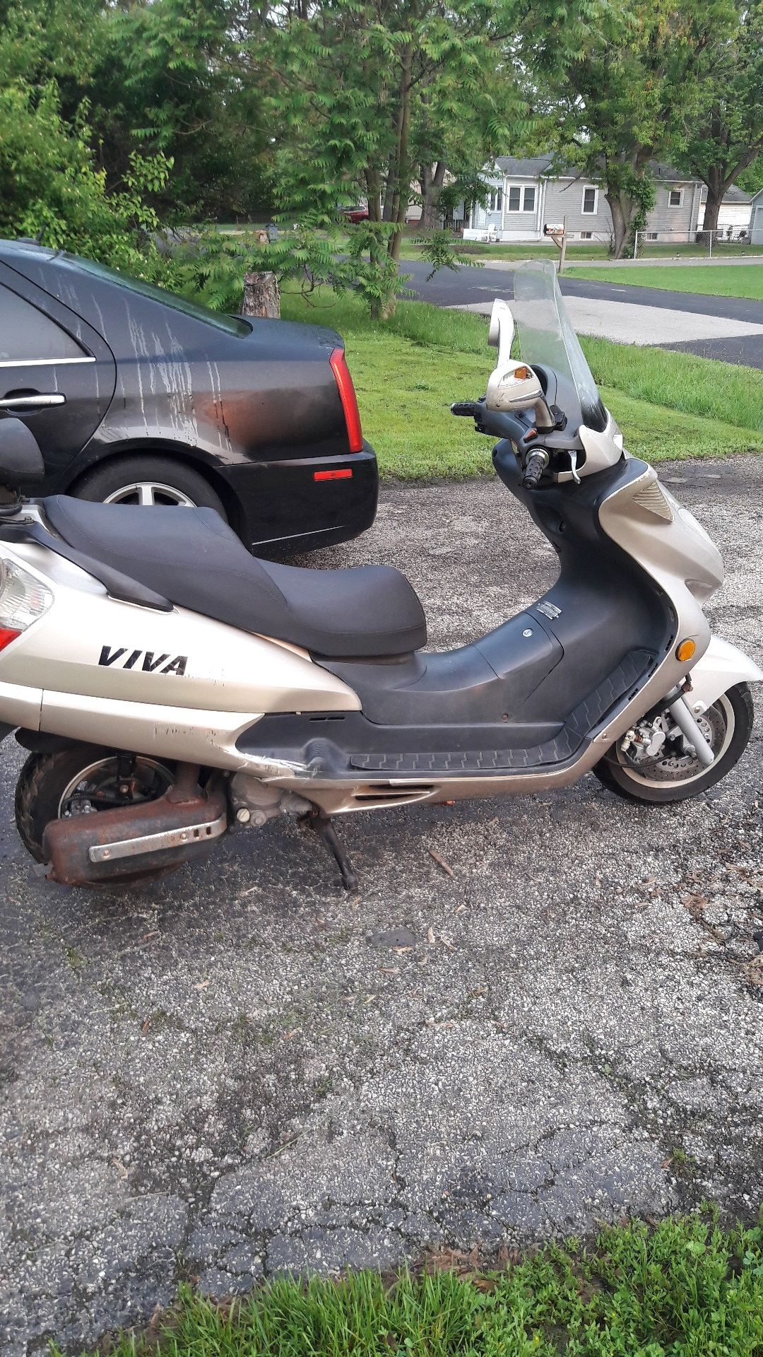 2006 250cc viva scooter