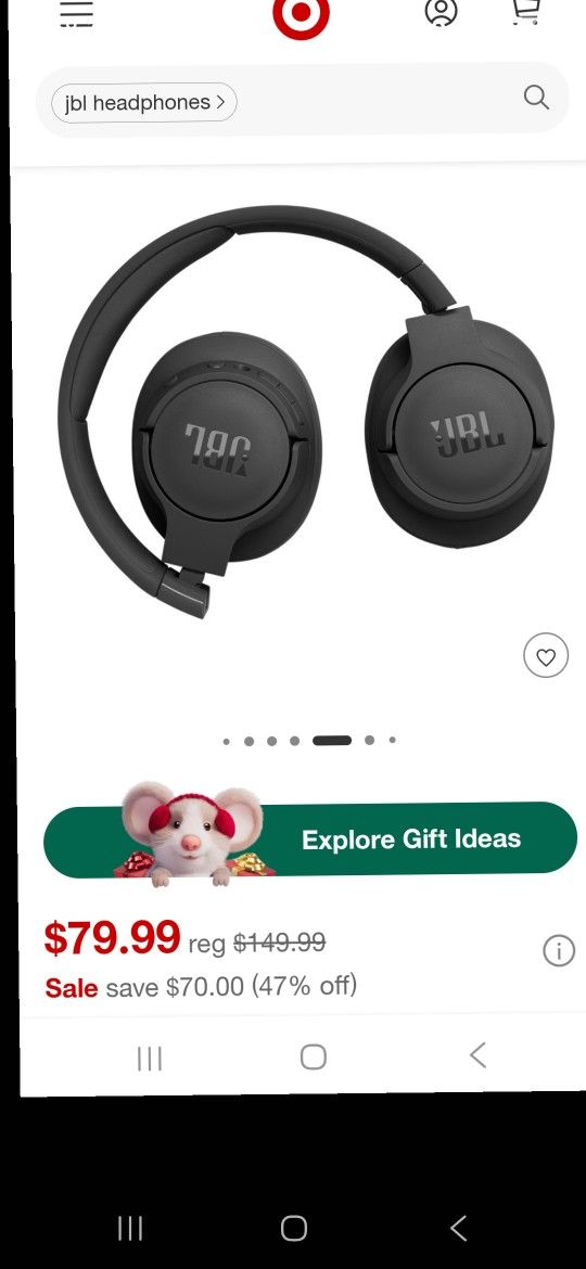 JBl Headphones Barley Worn