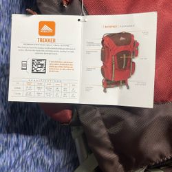 Kelty Trekker 65 Hike Bag NWT