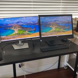 DELL OptiPlex 7440 AIO Intel Core  i7 3.40GHz Dual Monitor PC Workstation
