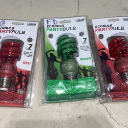 3 - 13watt Party Bulbs