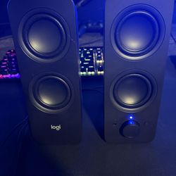 Logitech Z207 2.0 Stereo Computer Speakers With Bluetooth