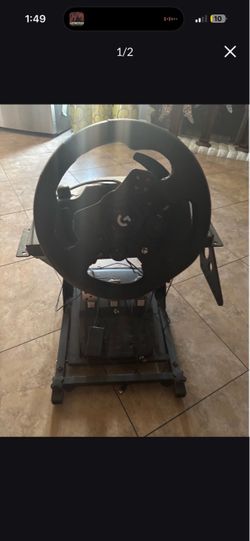 Logitech Racing Wheel with Stand and Pedals