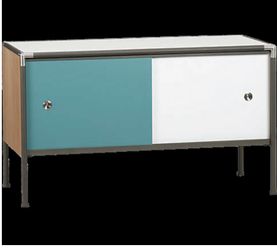 CB 2 Dupla Credenza/Table/Cabinet