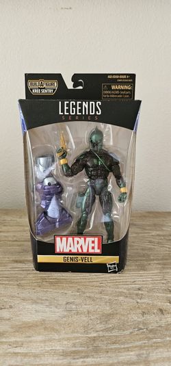 Marvel Legends Series Build A Figure Genis Vell w/ Kree Sentry LEG NIB !!!