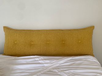 VERCART Long Tufted Headboard / Reading Pillow
