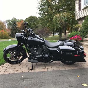 Photo 2012 Harley Davidson Murdered Out Police bike with 2500 miles. Mint condition and a real head turner. Must see. Possible trades.