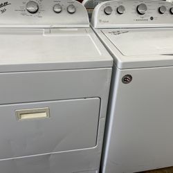 Whirlpool HUGE Washer and Electric Dryer Set! 30-Day Warranty! Delivery Available 