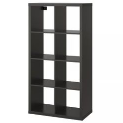 IKEA KALLAX Black Cubicle Shelving Unit