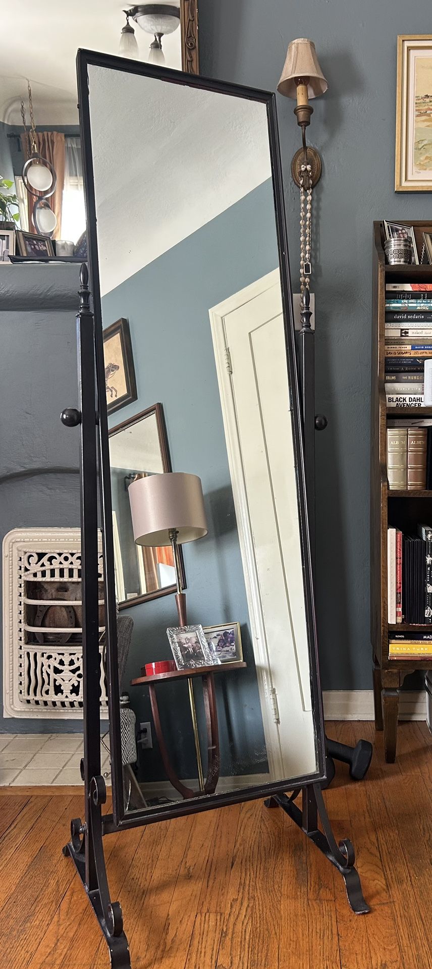 Hollywood Regency-esque Standing Mirror
