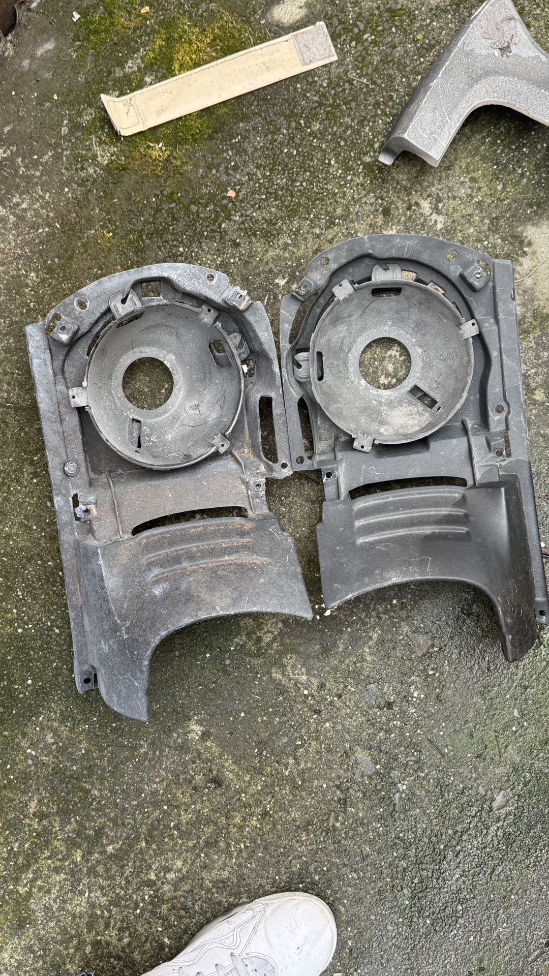 1965 Mustang Headlight Buckets