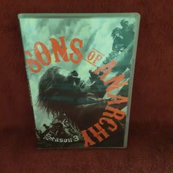 Sons of Anarchy Season Three 3 4 Disc DVD Set