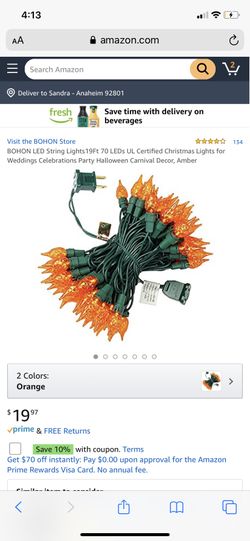 Brand new string lights 70 LED