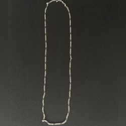 21 INCH STERLING SILVER NECKLACE