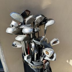 Golf Clubs (left Handed)