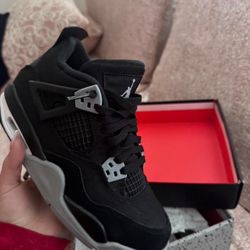 Jordan 4 Retro SE Black Canvas