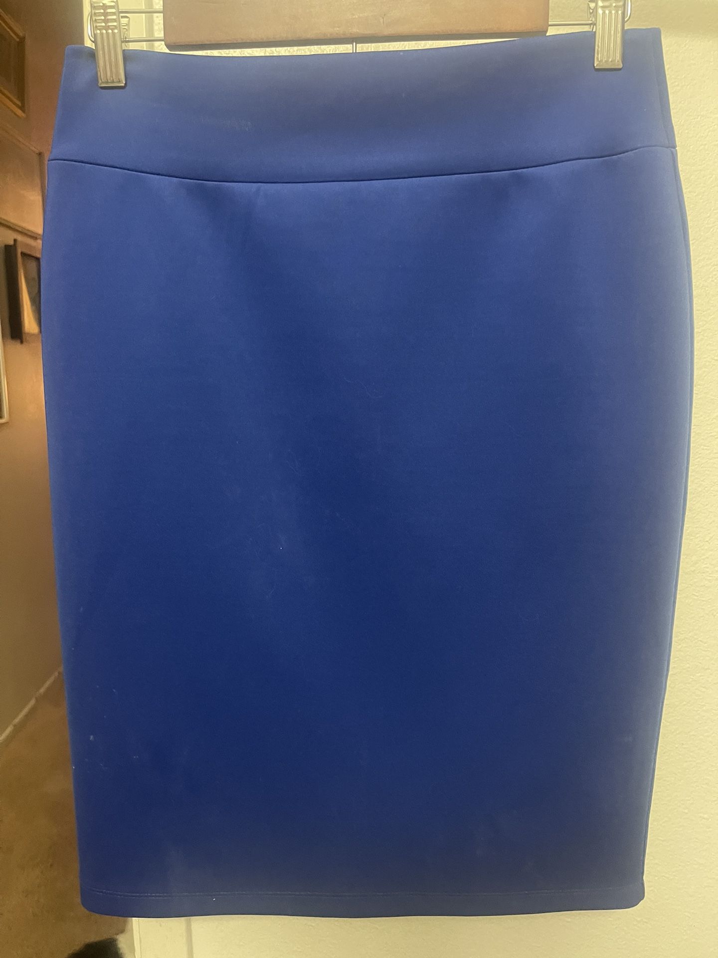 Inc. International Blue Pencil Skirt