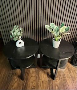 2 IKEA Side Tables 23”