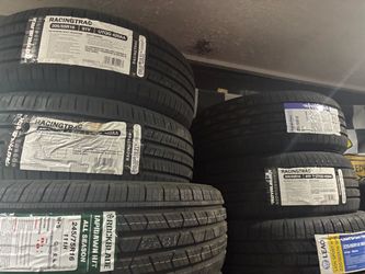 Royalblack Racingtrac 205/55R16 91V Tires (4) 400$ Installed and Balanced Located at 1305 Preston Ave Pasadena Tx 77503