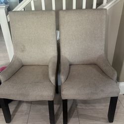 2 dining chairs