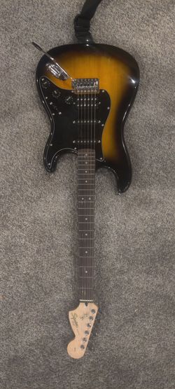 Squier strat fender electric guitar