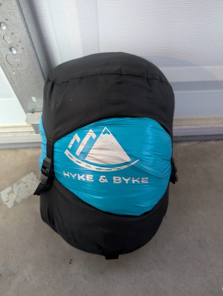 Hyke & Byke Quandary 15°F Cold Weather Mummy Hiking & Backpacking Sleeping Bag