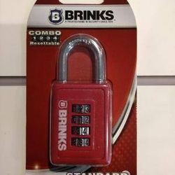 Brinks Resettable Combination Lock (New)