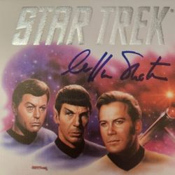 Rare *** 1991 Star Trek William Shatner Autographed Catchet