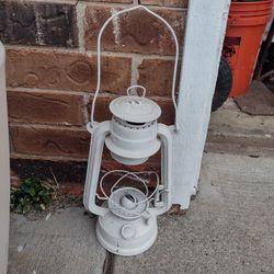 Decorative White Lantern 