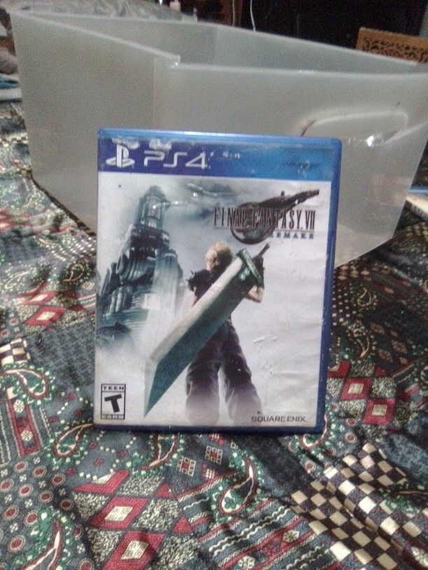 Final Fantasy 7 Remake For The PS4