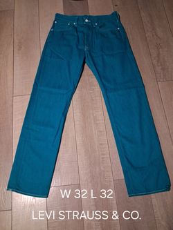 Teal Levi jeans men’s