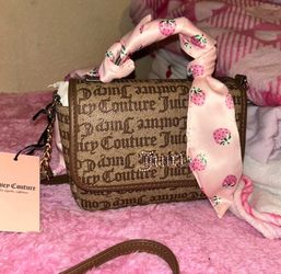 Juicy Couture Strawberry Crossbody Bag Brown