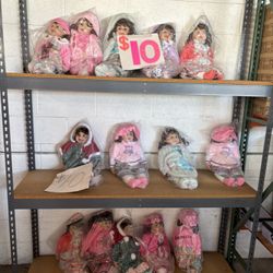 Beautiful Dolls -$10 Each With Music 