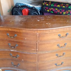 Old Eight Drawer Dresser