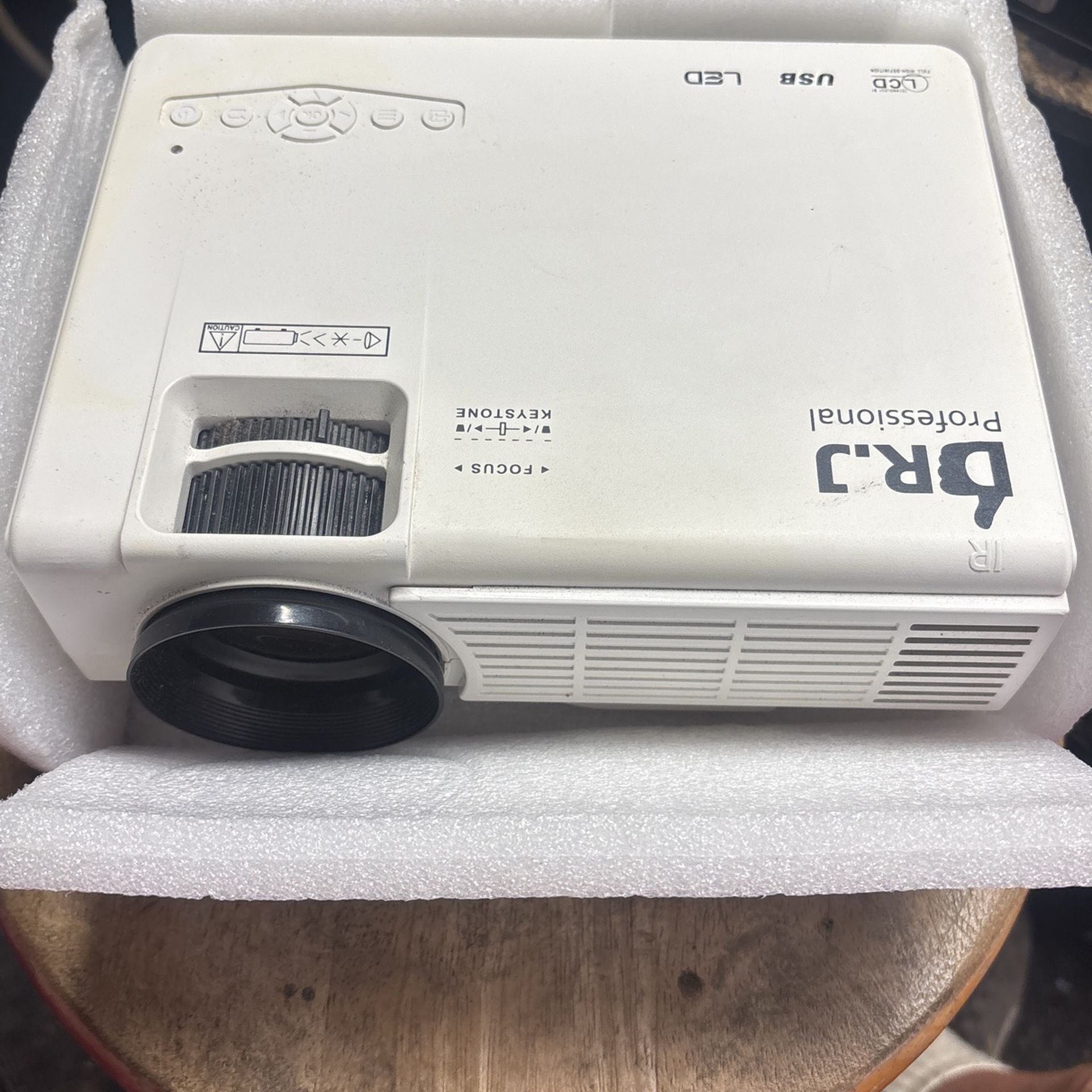DR.j Professional Projector, Usb,Led And Lcd