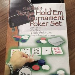 Cardinal Texas Hold’Em Póker Set