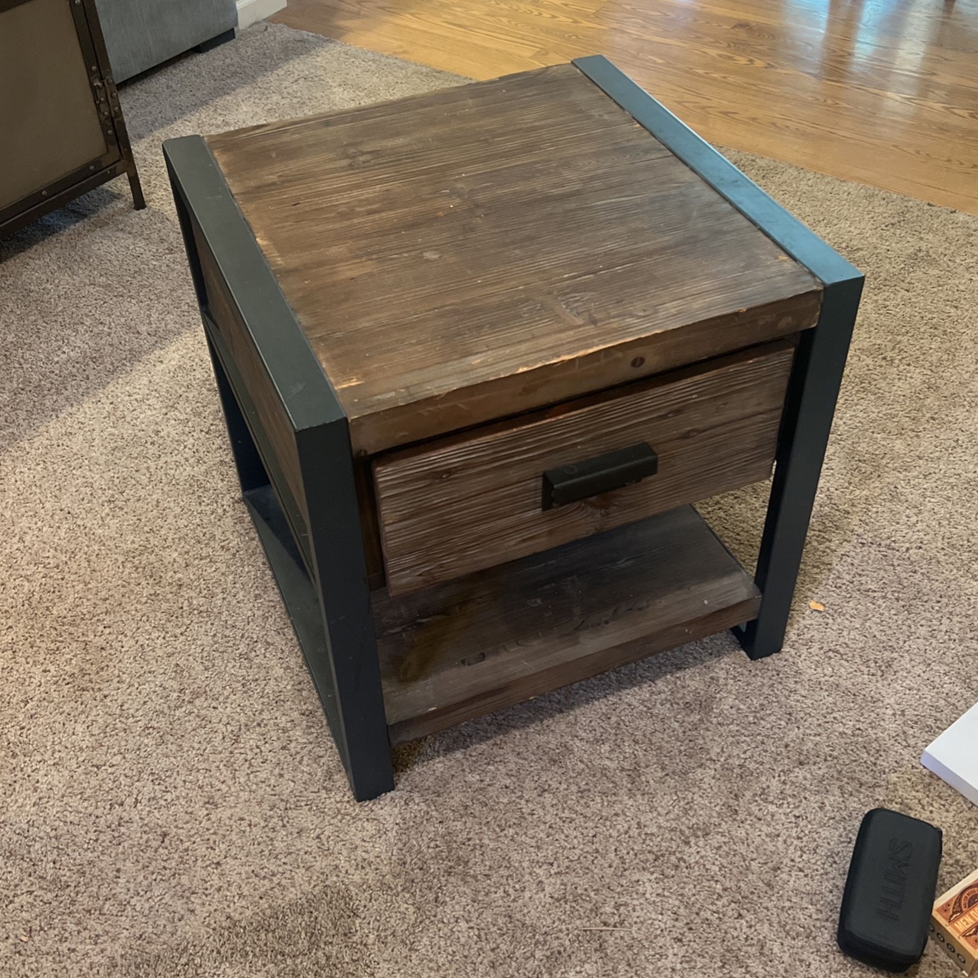 Nightstand Side Table