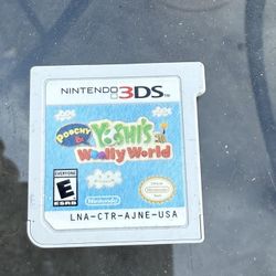 Yoshi Woolly World 3ds Game 