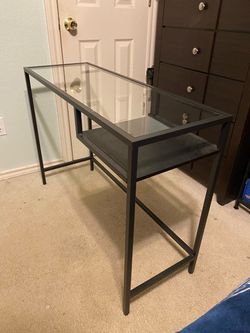 Glass Laptop Table Desk Great Condition