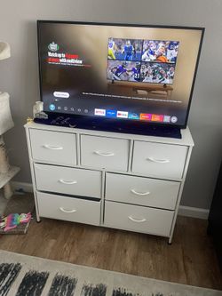 44” TV With Dresser