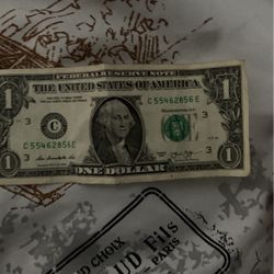 Rare 2013 Dollar Bill