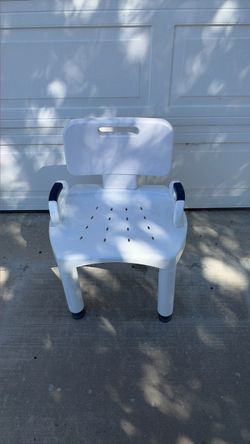 Shower Chair with Back and Armrests