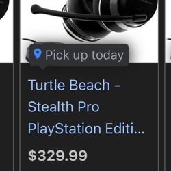 Turtle Beach Stealth Pro Headset