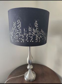 NYC skyline night lamp