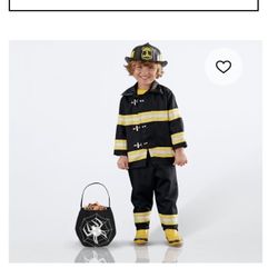 Pottery barn fire fighter Toddler new with tags very well-made